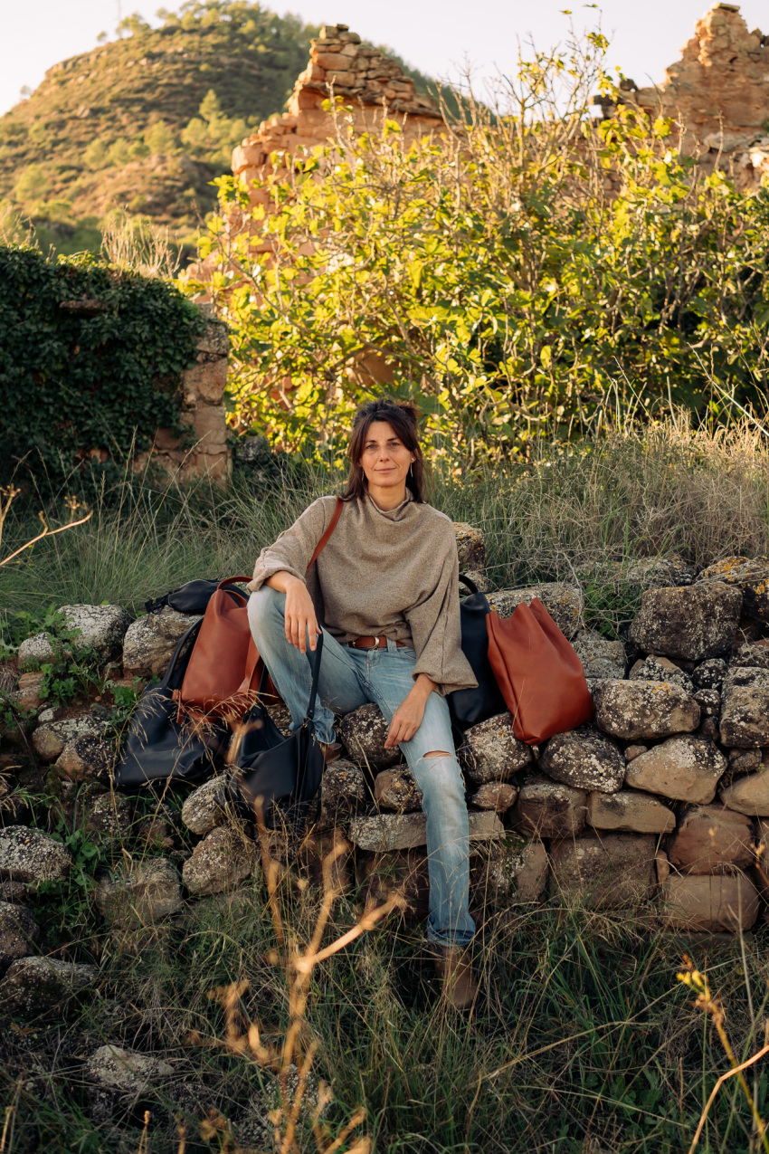 TALENT ARTESÀ: Nubuckcuir Leathet bags