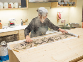 Rojo Tierra · Portes obertes al taller d’estampació botànica amb Ana Párraga