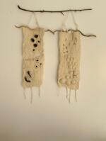 Mini tapís de fulles de llana amb Flavia Flores Allende de Naturalfelt - Diumenge matí